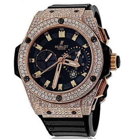 Hublot watch with diamonds